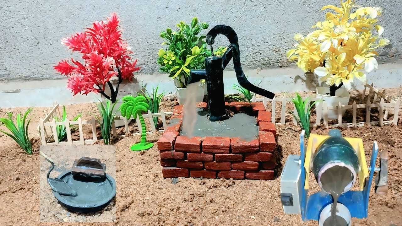 How To Make mini Pump and Mini Hated pump construction Mini Radhe farm