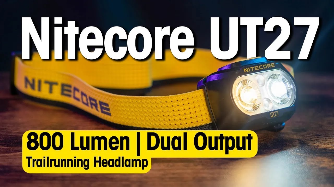 THE BEST Trail Running Headlamp |The Nitecore UT27| In-Depth Overview, Comparison, and Review!