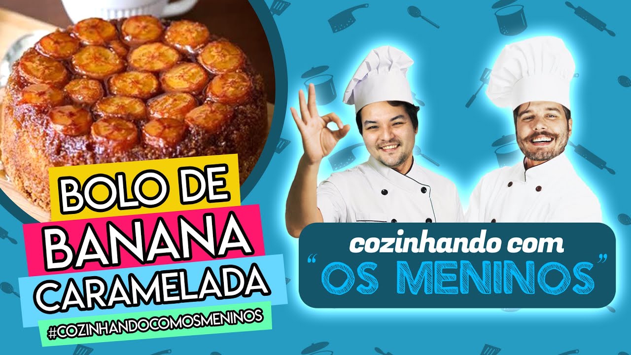 BOLO DE BANANA CARAMELIZADA SUPER RÁPIDO ✨🍌 - 