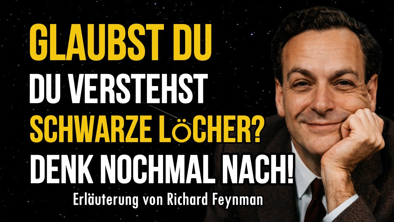 Richard Feynman: Glaubst Du, Du Verstehst Schwarze Löcher? Denk Nochmal Nach!