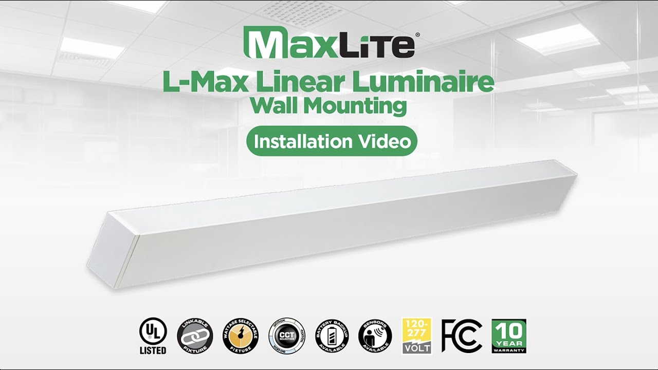 L-Max Linear Luminaire - Wall Mount