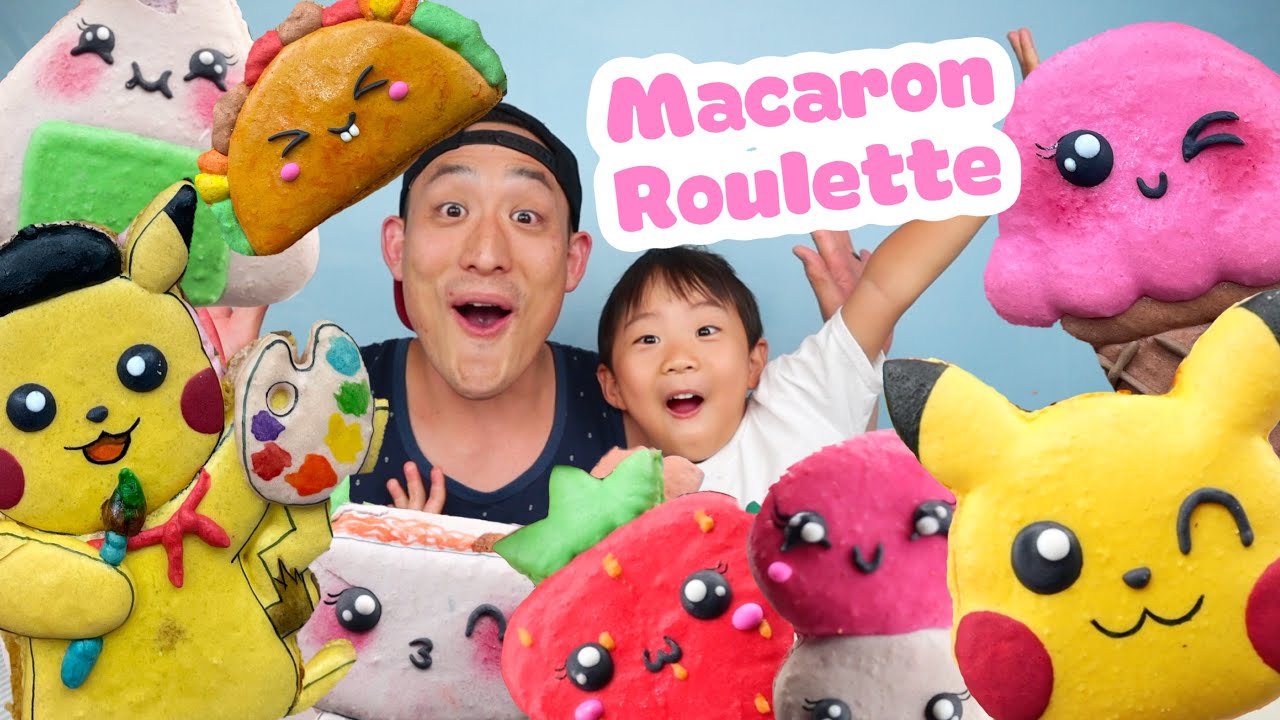CUTEST MACARON ROULETTE! KAWAII~!