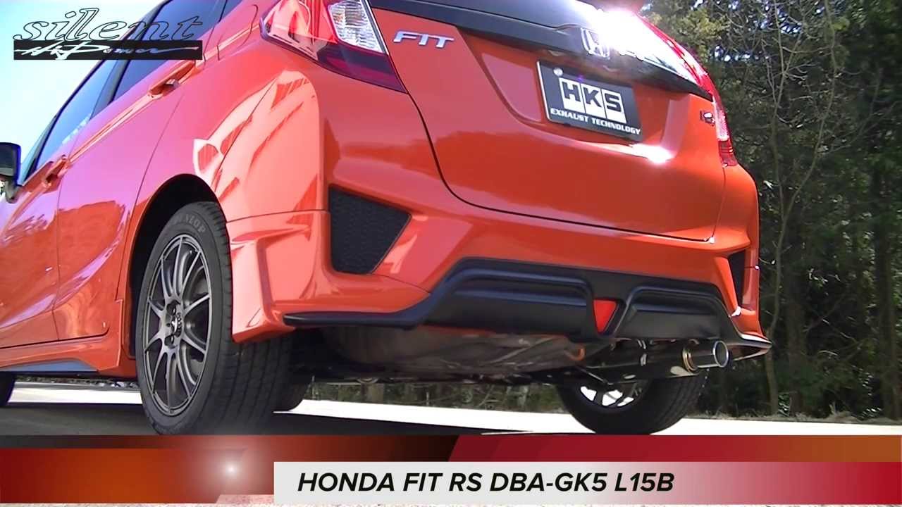 HONDA FIT GP5/GK5/GK3  HKS Silent Hi-power Muffler