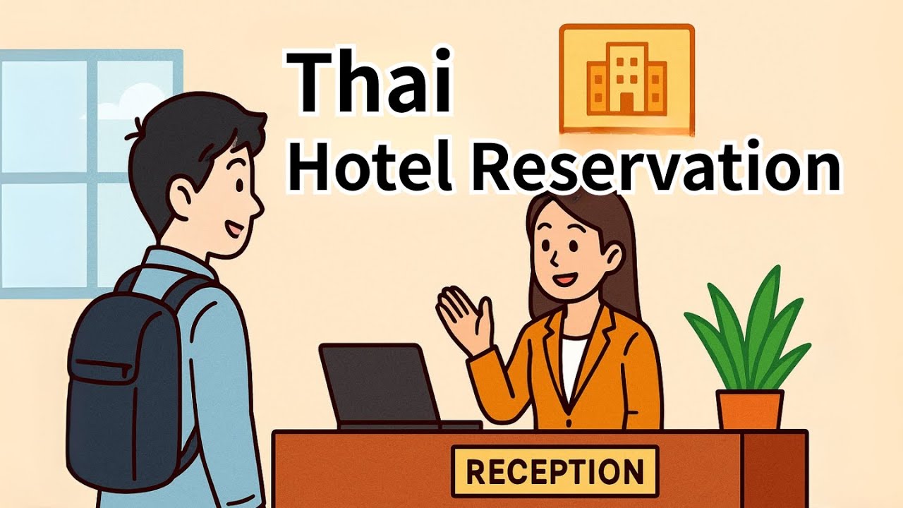 How to Book a Hotel in Thai | Easy Phrases for Travelers
