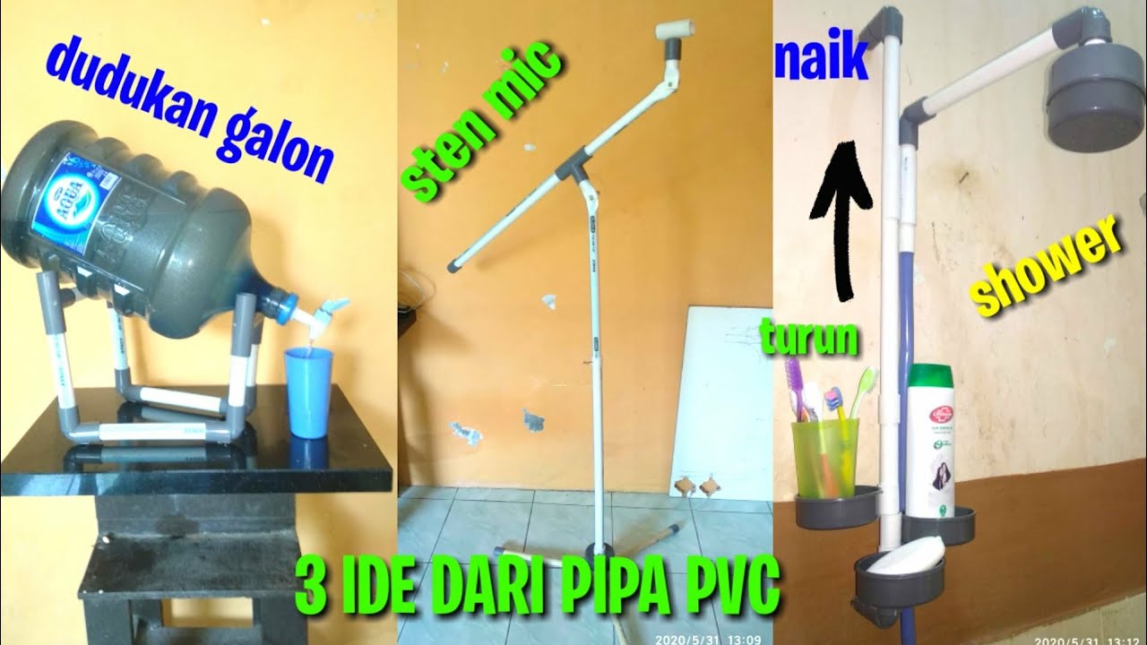 3 IDE KREATIF DARI PIPA PVC / MANFAAT LAIN DARI PIPA PVC