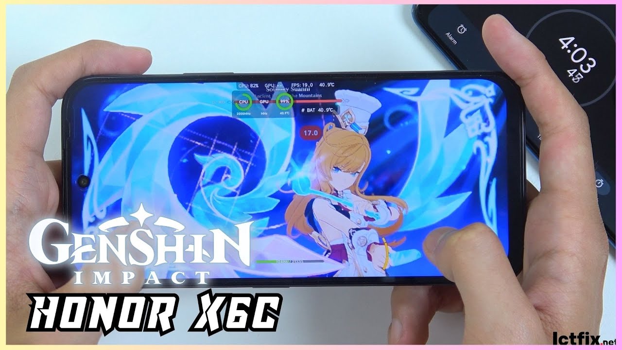Honor X6C Genshin Impact Gaming test | Snapdragon 6 Gen 1, 120Hz Display