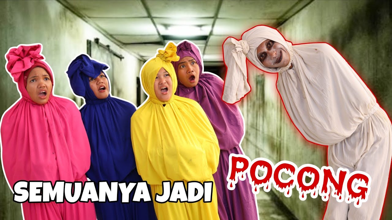 SEREM !! SEMUANYA JADI POCONG | CHIKAKU CHANNEL