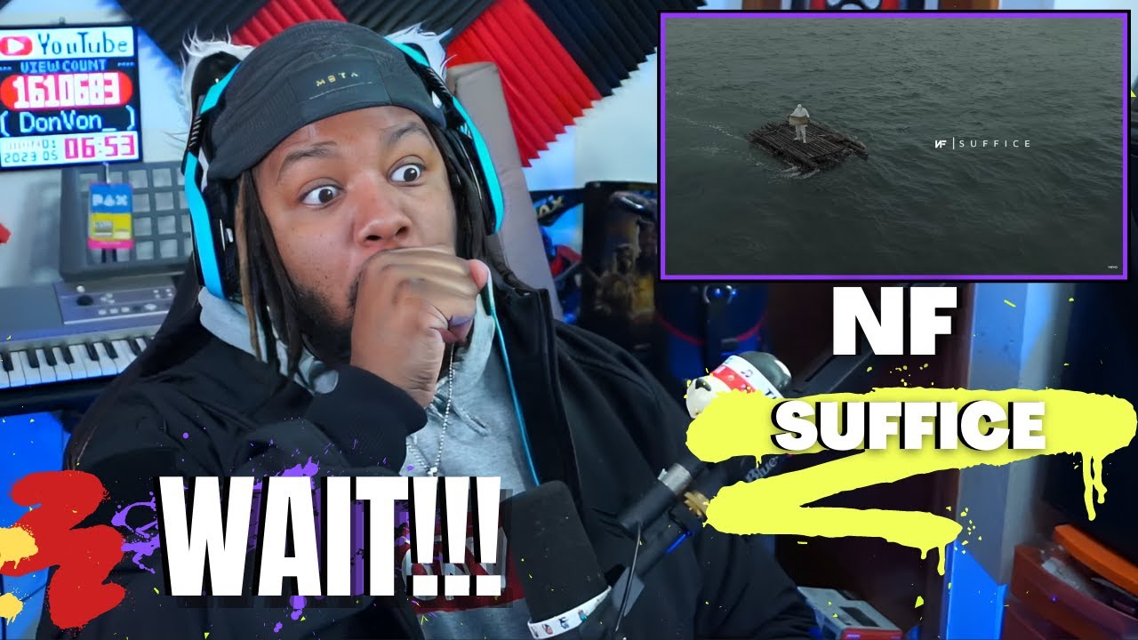 TRYNA THROW DIRT ON NATES NAME!! | NF - SUFFICE REACTION!!!