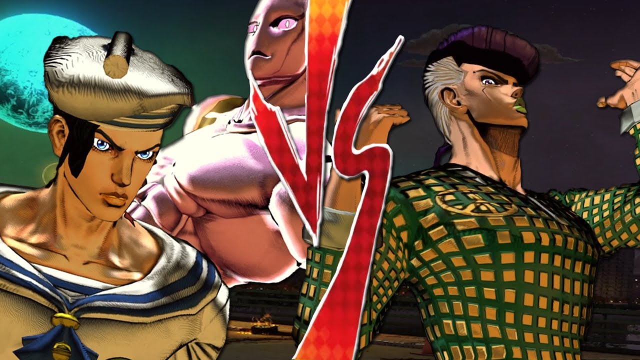 Yoshikage Kira (Part 8) vs Josefumi (Hard AI) - JoJo's Bizarre Adventure All Star Battle R