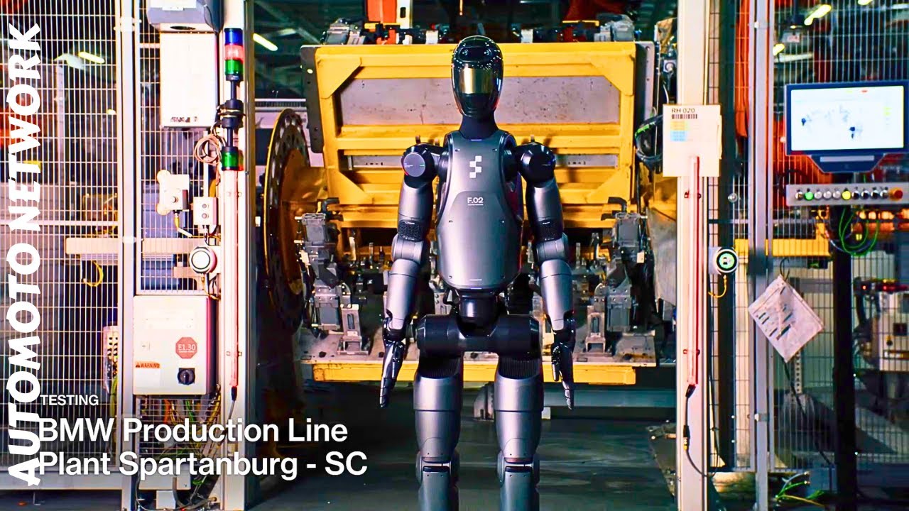 BMW Unveils Revolutionary Humanoid Robots in Car Production - Meet Figure 02!