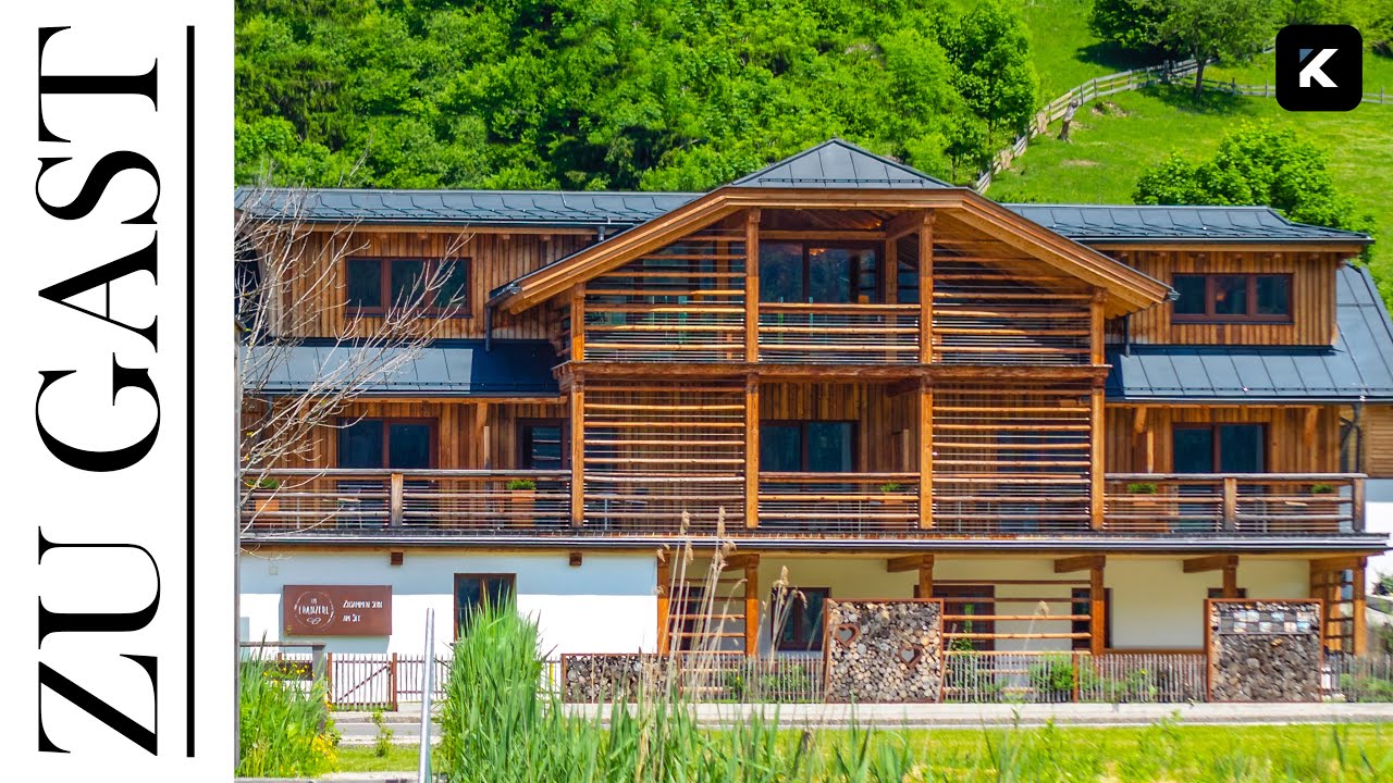 Haustour: Luxuschalet mit Badehaus am Weissensee in Kärnten - 
