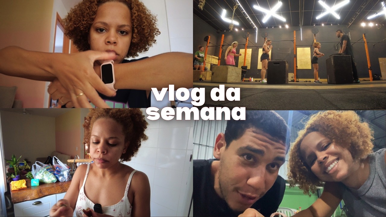 vlog: comprei uma mi band, compras do mês e Crossfit