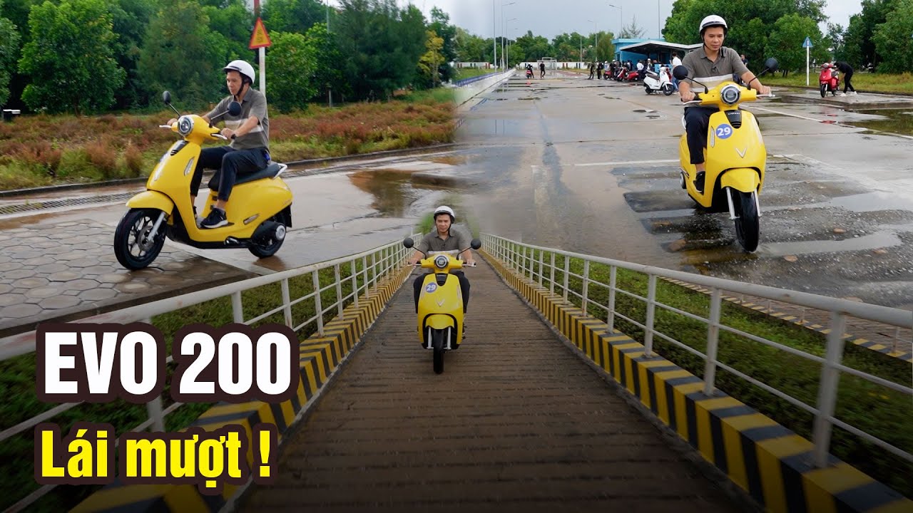L&aacute;i thử VinFast EVO 200 gi&aacute; 22 triệu: Mượt gần như xe xăng rồi!