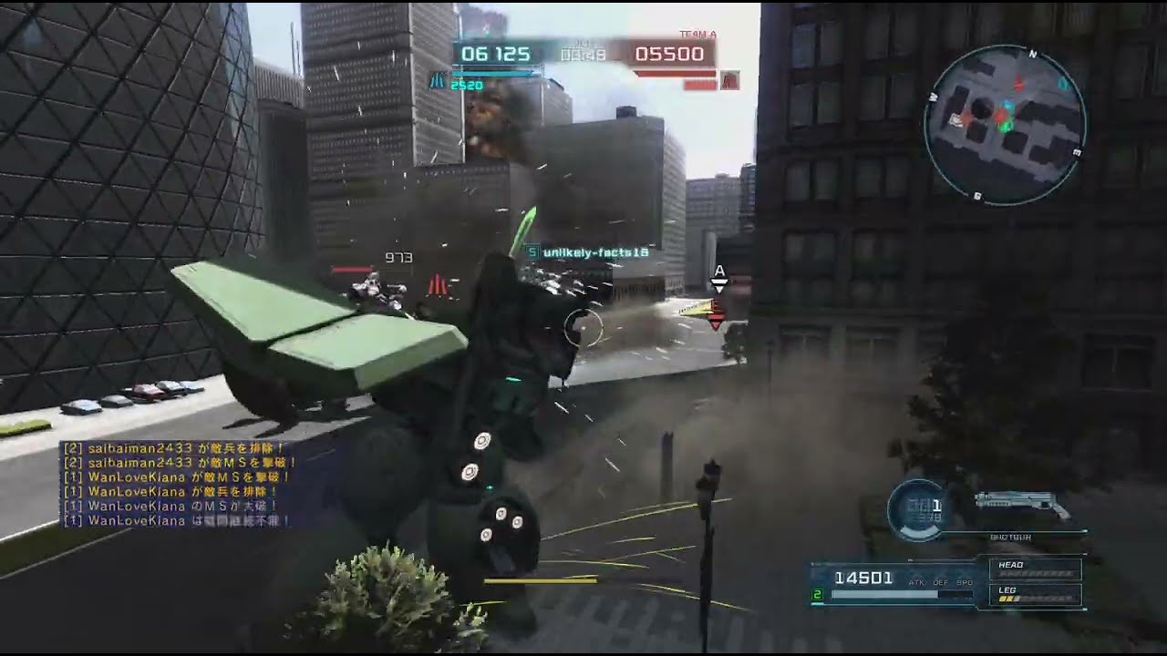 ズサ[袖付き仕様]　総合1位　与ダメ103000超え　後半寝てる　機動戦士ガンダム　バトルオペレーション２_20260227070135