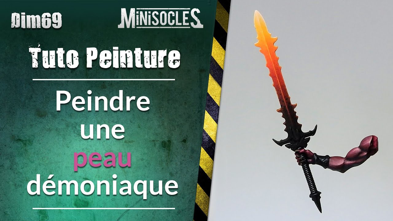 Peinture sur figurines [TUTO] : peindre une peau démoniaque