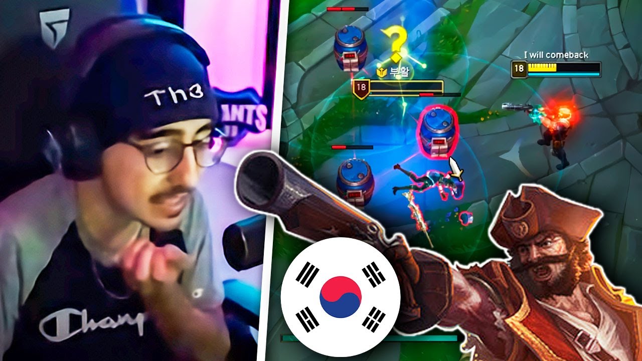 ¡Pongo el lol EN COREANO y PASA ESTO! (Partida bastante coreana)