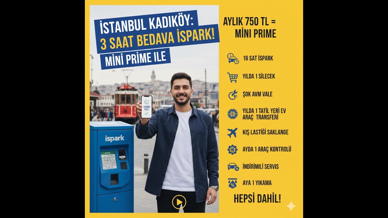 Mini Prime ve BMW Prime İspark Kullanımı Nasıl Yapılır ? &Uuml;cretsiz İspark Kullanımı Mini Counrtyman E