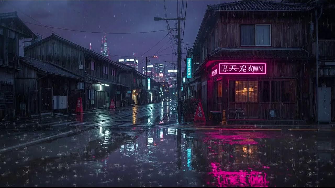 Tokyo Midnight Rain 🌧️ Lofi HipHop Beats for Focus, Study & Night Vibes #33