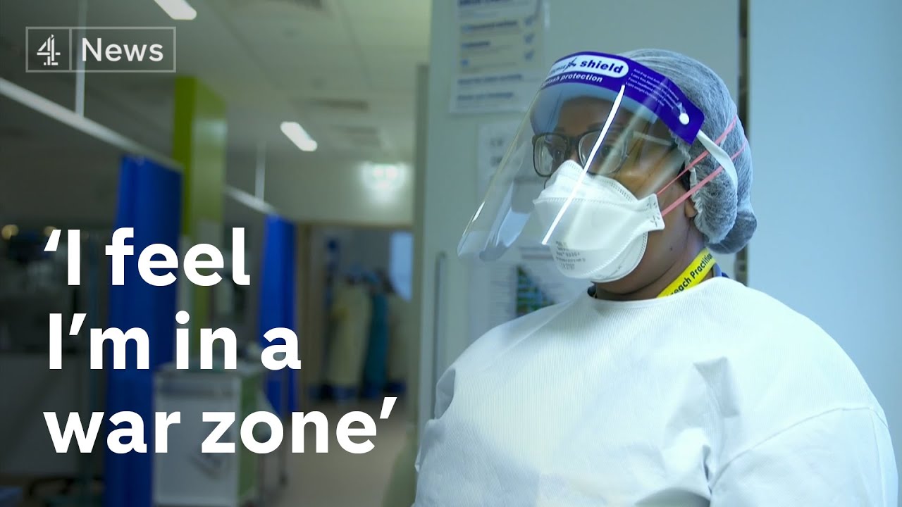 'I feel I'm in a war zone - it's not getting better': Inside UK intensive care