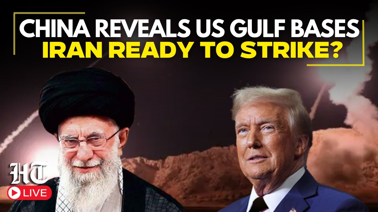 LIVE | US Bases Revealed, 40,000 Troops Threatened After Chinese Satellite Leak | Trump | Khamenei