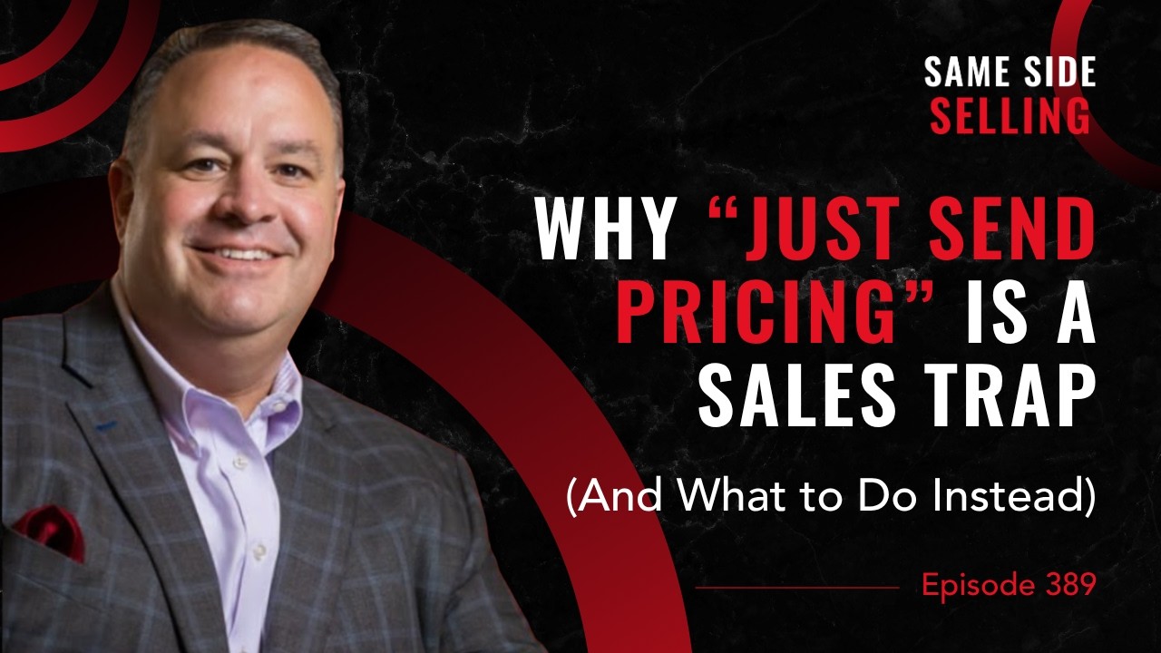 Why &ldquo;Just Send Pricing&rdquo; Is a Sales Trap (And What to Do Instead)