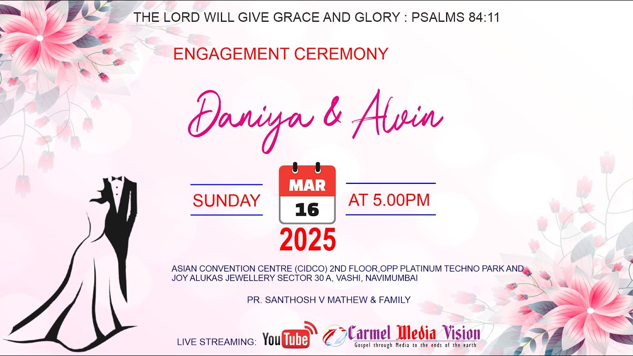 ENGAGEMENT CEREMONY | DANIYA & ALVIN