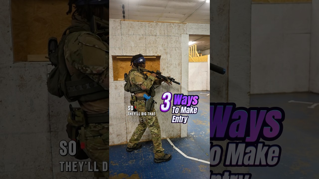 How to Make Entry CQB #army #police #swat