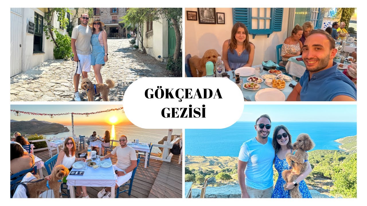 Gökçeada'yı 4 günde fethettik. Neler yedik? Nerelerde denize girdik? - Jesgiller