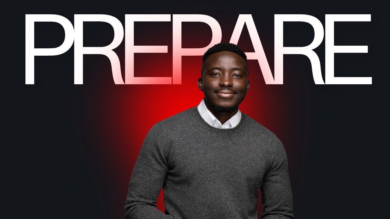 Before You Appear, Prepare