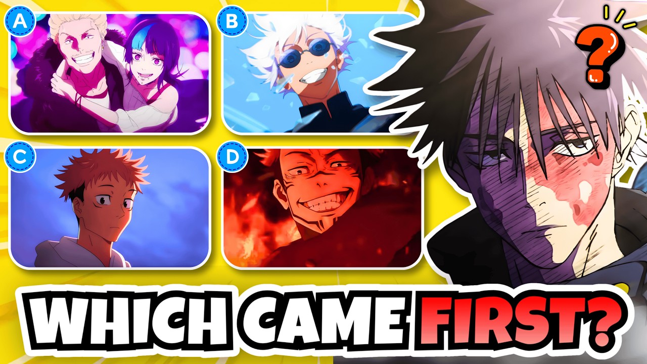 Guess Which Anime Opening Came First? 🎶🔥 Anime Opening Quiz