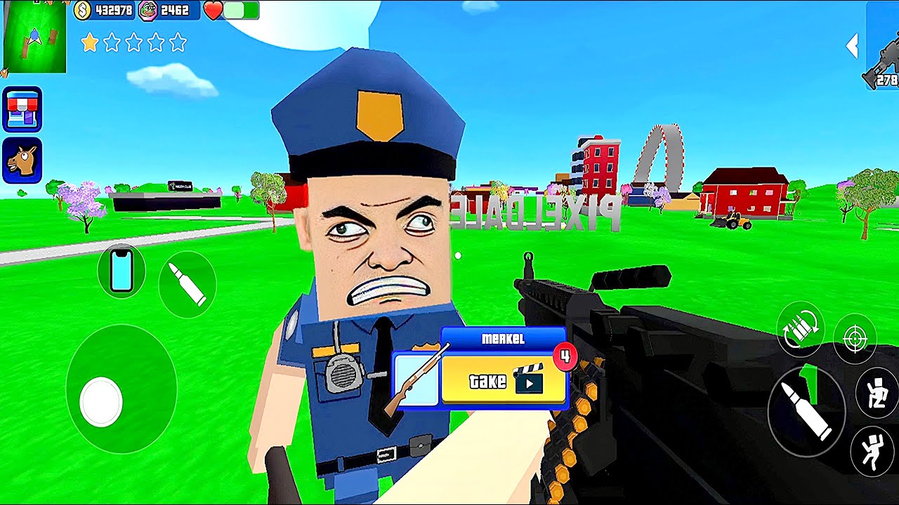 Gangs Wars Pixel Shooter RP - Mobile Gameplay Walkthrough ( iOS Android) - Part 294