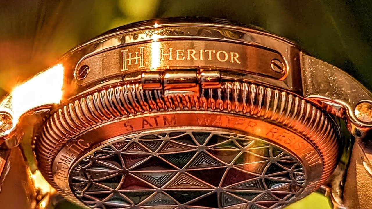 #watchwatching #watch #heritor #rosegold #enamel #enameldial