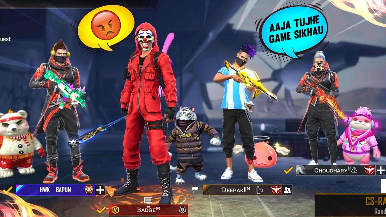 Top Grandmaster Called Me Noob😡 & Then This Happened😂Badge99 - Garena Free Fire