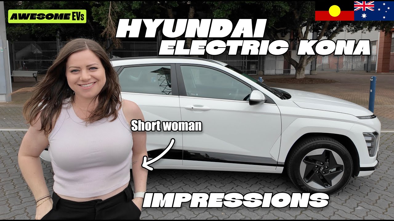 Kona Electric - Hyundai Kona EV Australia 2025 (Short Girl Review)