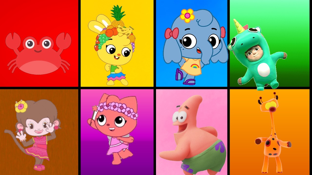 🌈 CANCIÓN DE LOS COLORES Para Niños | Aprende Colores en Español | Educativo