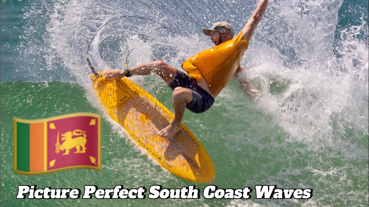 RAW, UNCUT: Perfect Empty Waves in Sri Lanka | Surfing asyms and Twin Fins in Paradise