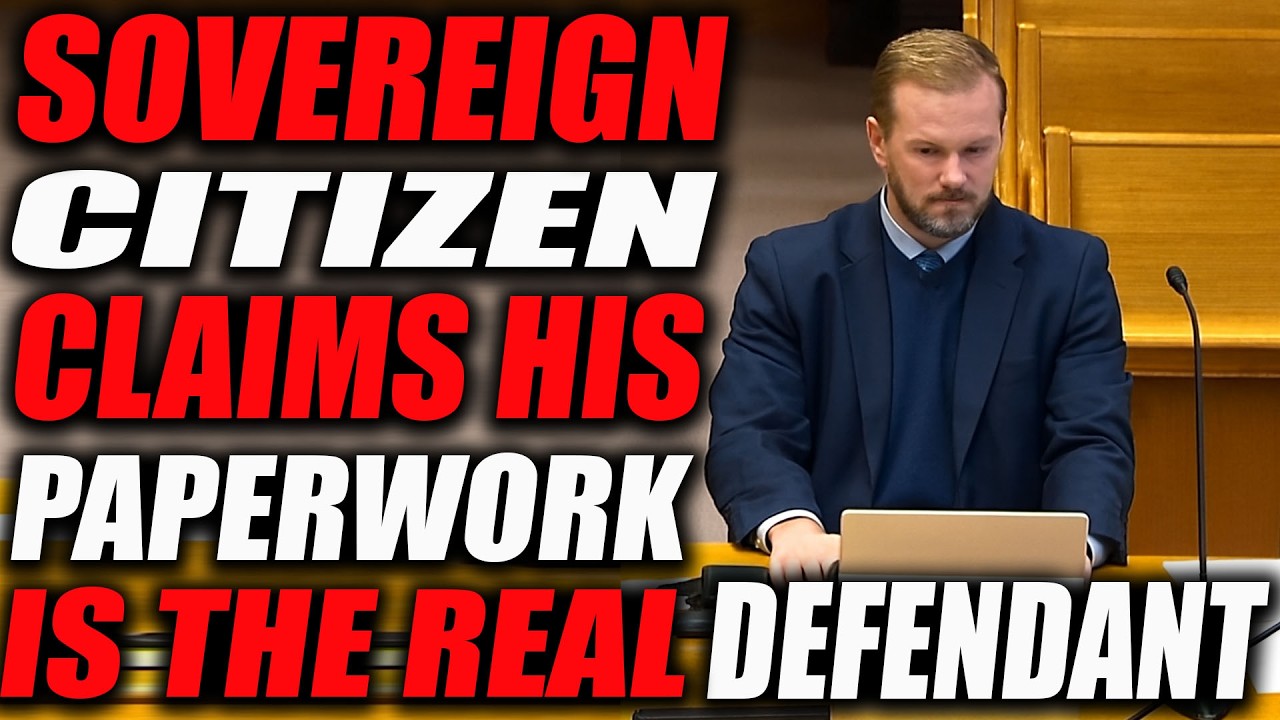 Sovereign Citizen LOSES IT After Judge EXPOSES His “Paperwork Defense”
