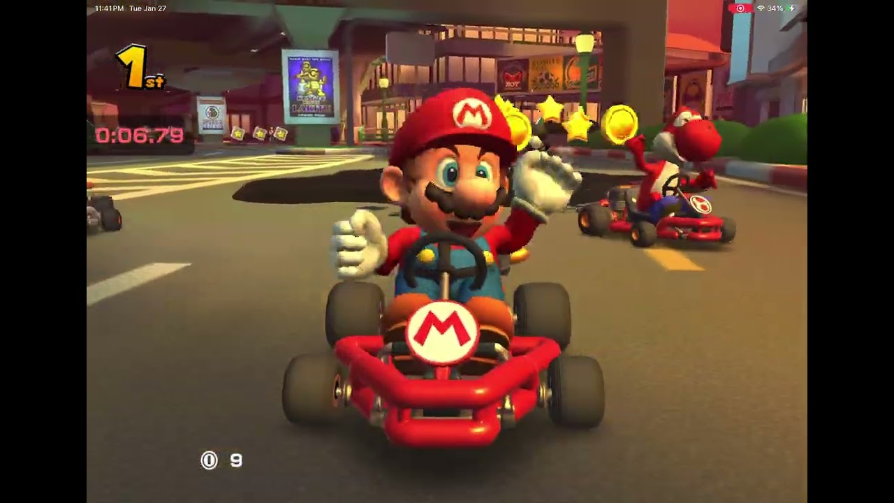 Final bonus challenge (winter tour) + cutscene 