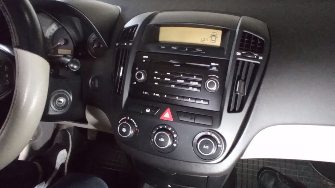 Kia Ceed 2007-2009 How To Remove Radio ,Navigation Removal