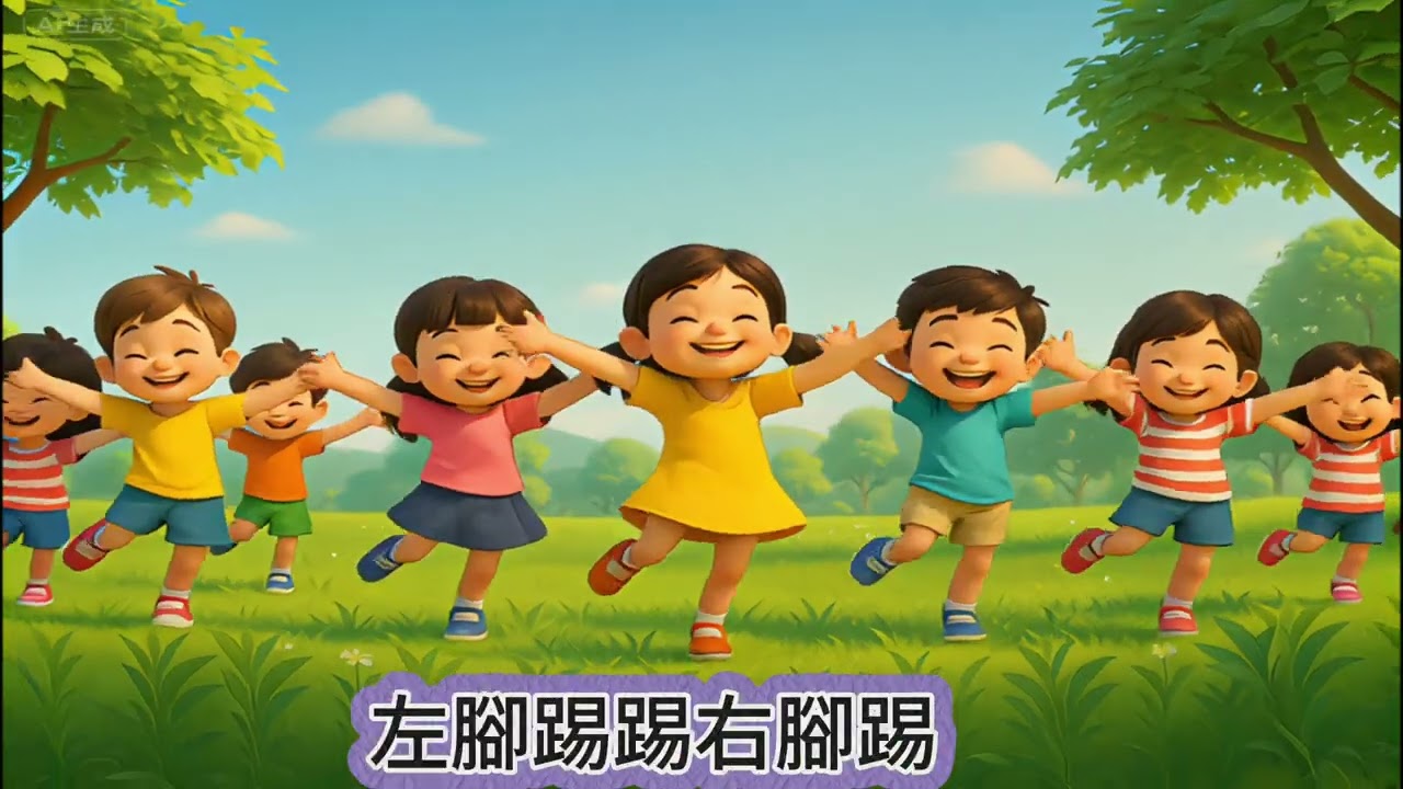 🎵 幼兒晨操律動歌 早安動一動 / YO-HO中文兒歌