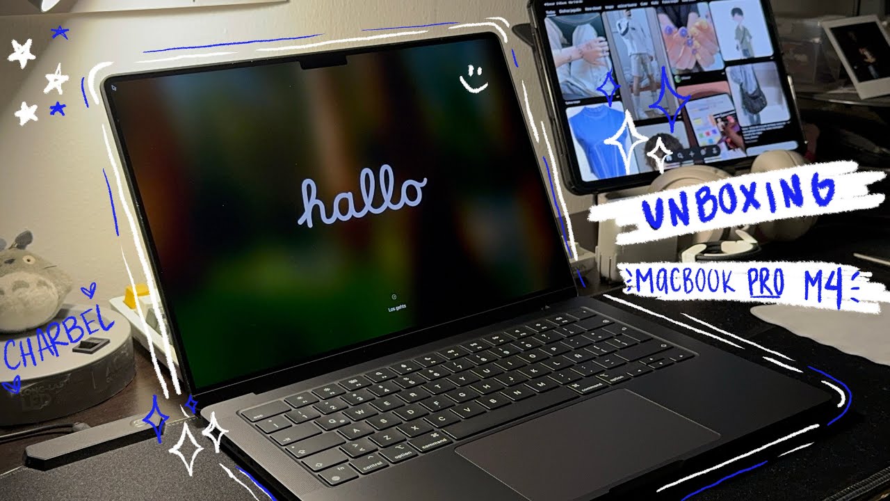 UNBOXING MACBOOK PRO M4, primer vlog