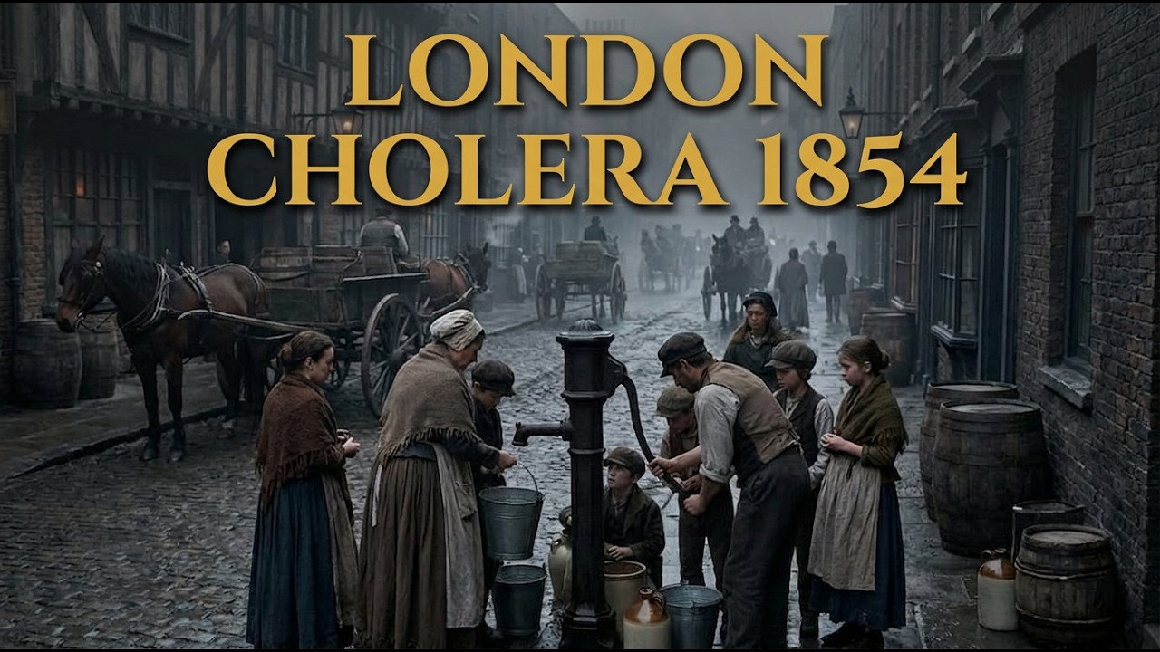 Что потребовалось, чтобы выжить во время смертельной холеры в Лондоне в 1854 году (реконструкция ...