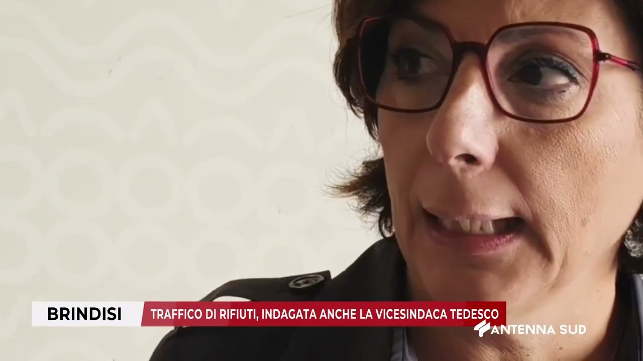 21 FEBBRAIO 2026   BRINDISI   TRAFFICO DI RIFIUTI, INDAGATA ANCHE LA VICESINDACA TEDESCO