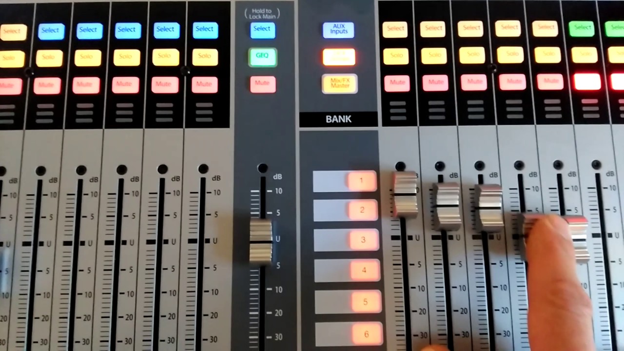 Studiolive 32 scene recall problem