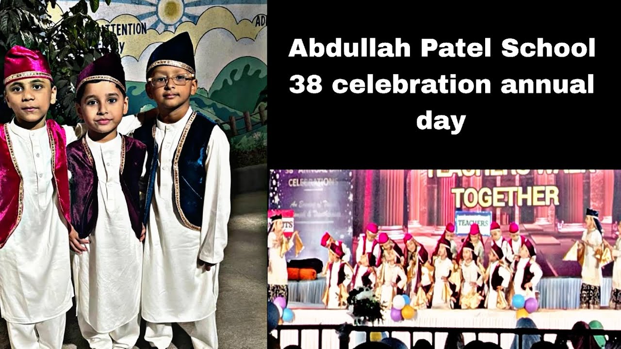 Abdullah Patel School and junior college 38 annualDay celebration mere bhanje ki kawwali performance