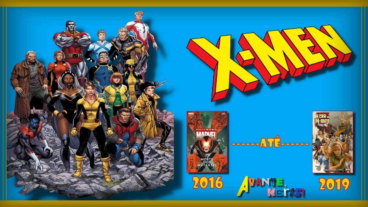 X-MEN: INUMANOS VS. X-MEN até A ERA DO X-MAN | Guia de Encadernados