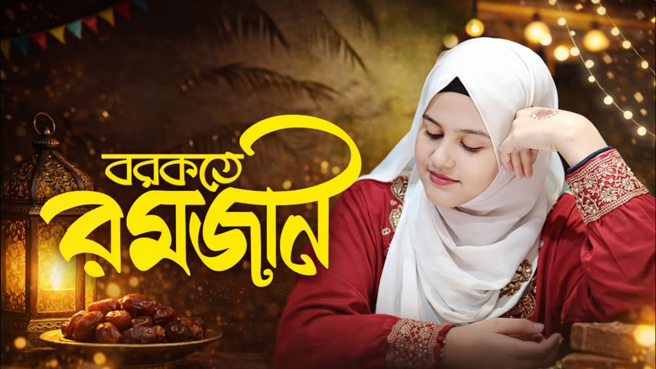 রমজানের নতুন গজল ২০২৬ । বরকতে রমজান । Romjaner Gojol |  রমজানের গজল । new gojol 2026, ghazal, gajal