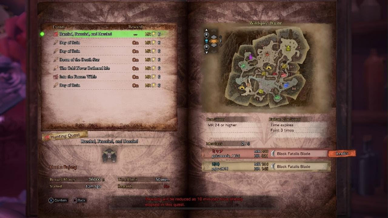 Monster Hunter World: Iceborne AT velkhana 4 man