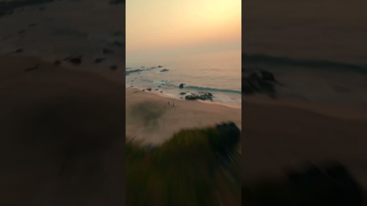 FPV at Cola Beach, Goa | Best sunset spot in South Goa