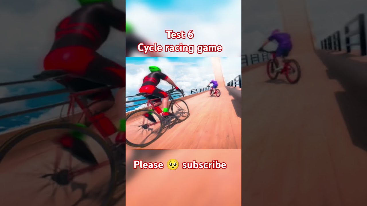 test 6 cycle racing game 🎮